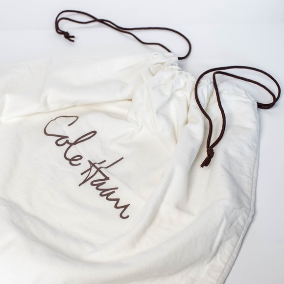 Cole Haan Bronze Purse with Buckles - Picture 7 of 8